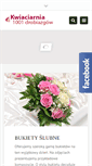 Mobile Screenshot of kwiaciarnia-drobiazg.pl