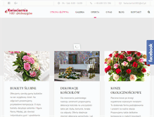 Tablet Screenshot of kwiaciarnia-drobiazg.pl